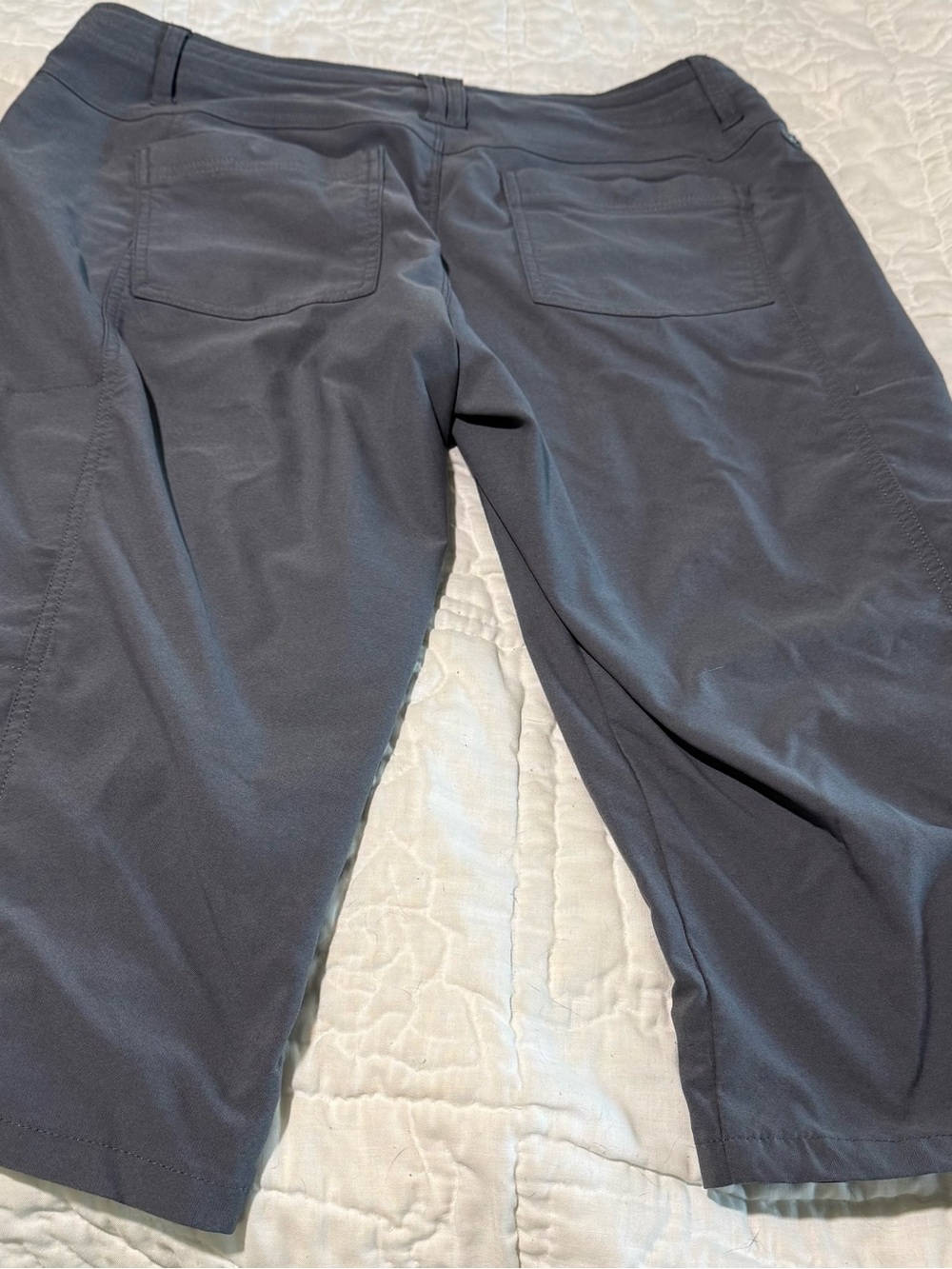 Kuhl Women’s Charcoal Trekr Kapris - Size 12